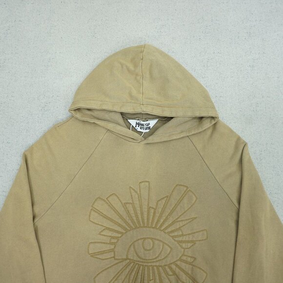 House of Errors Khaki Tailors Eye Embroidered Hoodie - Picture 3 of 9